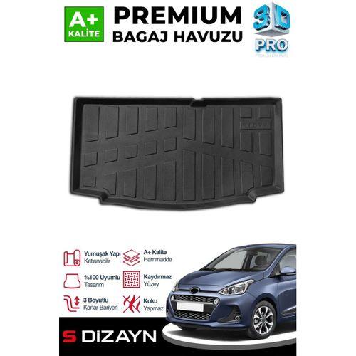 S-Dizayn Hyundai i10 3D Pro Bagaj Havuzu 2013-2019 A+ Kalite