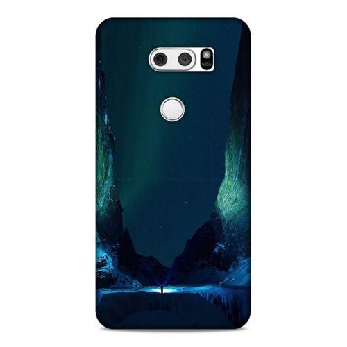 Lopard LG K40S Uyumlu Kılıf Gece'S (13) Silikon Kap Yeşil