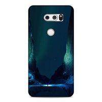 Lopard LG K40S Uyumlu Kılıf Gece'S (13) Silikon Kap Yeşil