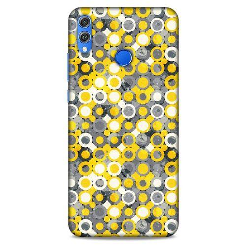Geometrix 17 Huawei Honor 8x Kılıf Silikon Kapak
