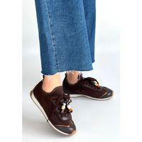 Riaf Kahverengi Cilt Bağcıklı Spor Ayakkabı