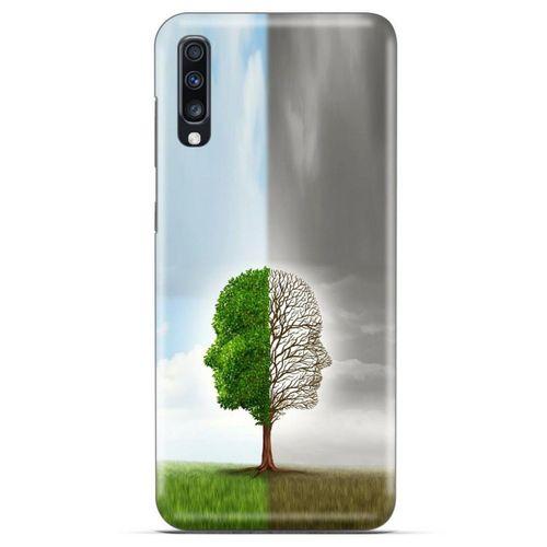 General Mobile GM 20 Kılıf Depresyon (35) Fit Design Kılıf Toz Pembe Lacivert