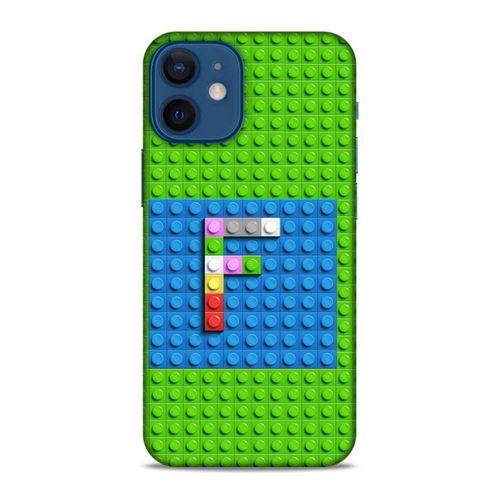 Lopard Apple iPhone 12 Mini Uyumlu Kılıf BloX (16) Kalın Kılıf F Harfi