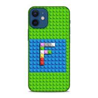 Lopard Apple iPhone 12 Mini Uyumlu Kılıf BloX (16) Kalın Kılıf F Harfi