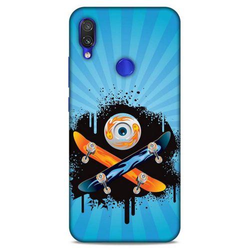 Lopard Xiaomi Redmi Note 7 Pro Uyumlu Kılıf Tattoo's (13) Silikon Kap Snowboard