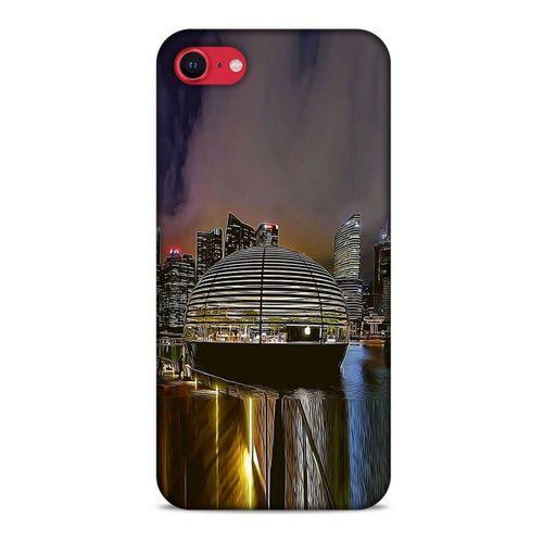 Apple iPhone SE 2020 Kılıf Dünya Mimarisi (49) Ultra Silikon Kılıf Apple Marina Bay