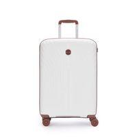 Benetton Trolley Valiz Beyaz Orta Boy 14BNT8010-02-BY