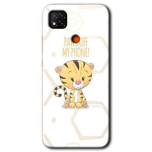 Redmi 9c Kılıf HD Desen Baskılı Arka Kapak - Sevimli Kedi 1 + Kırılmaz Cam