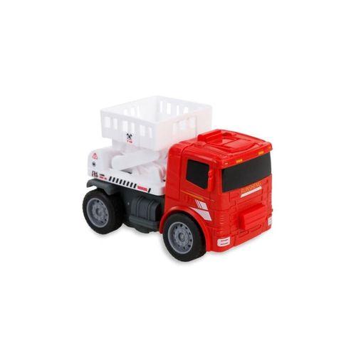 HAPPY JUNIOR Robota Dönüşen İtfaiye Araçları - Asansörlü