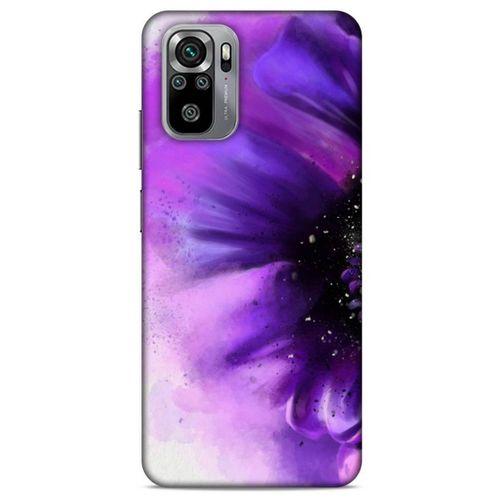 Xiaomi Poco F3 Uyumlu Kılıf Mor Delisi (31) TPU Kılıf Çiçek