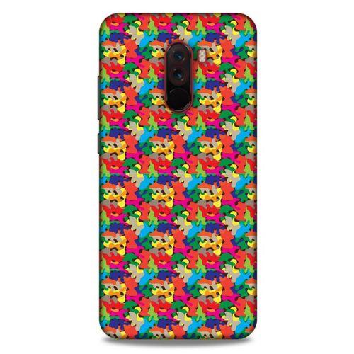 Kamuflaj 28 Xiaomi Pocophone F1 Kılıf Silikon Kapak