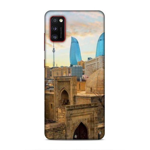 Samsung Galaxy A41 Uyumlu Kılıf Azarbaijan (11) Tam Koruma Ateş Kuleleri