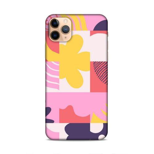 Apple Iphone 11 Pro Uyumlu Kılıf Insomnia (22) Tam Koruma Kılıfı Pembe Sarı