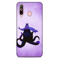 Lopard Samsung Galaxy A60 Uyumlu Kılıf GameX (36) Glitter Kılıf Mor