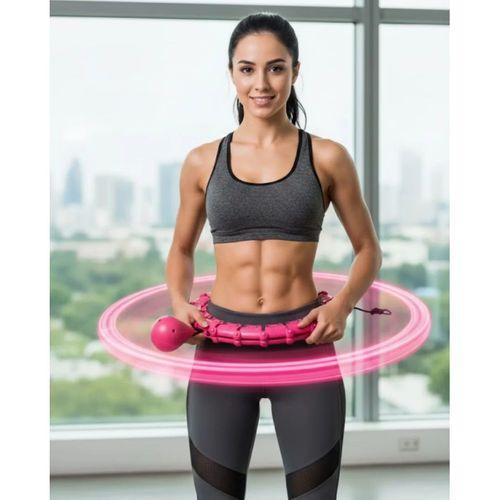 24 Bölüm Akıllı Hula Hoop Bel Masajlı Düşmeyen Spor Çemberi