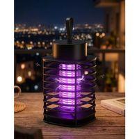 Akıllı Sivrisinek Öldürücü Lamba Güçlü Uv Işık Ve Elektrik Çarpma Teknolojili