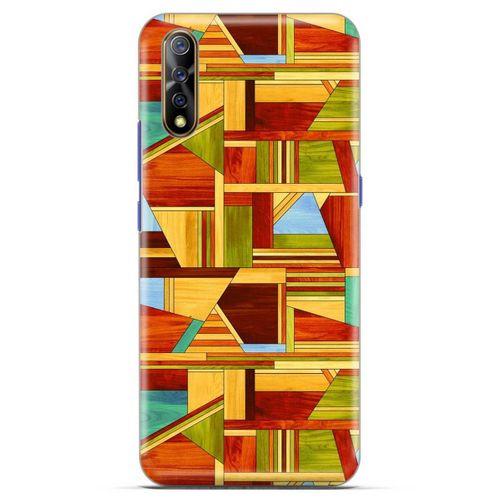 Lopard Casper Via F3 Uyumlu Kılıf Wood'X (46) Core Armor Kılıf Desenli