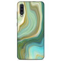 Mermer Desenli (23) Tema Ultra Koruma Kılıfı Su Yeşili Samsung Galaxy A70s Kılıf