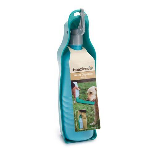 Beeztees Köpek Seyahat Su Şişesi, Mavi, 29,5x8,5x7,5cm, 750ml
