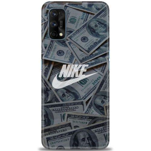Realme 7 Pro Kılıf HD Baskılı Kılıf - Nike Dolar + Tam Ekran Koruyucu