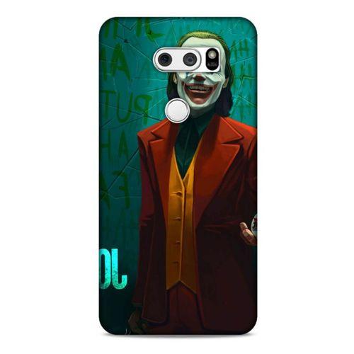 LG K40S Uyumlu Kılıf Joker (17) Tasarım Kılıf Yeşil Kırmızı