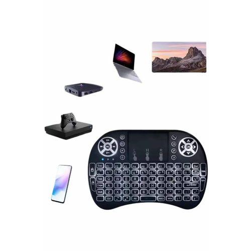 Mini Klavye  Pc Playstation Ledli Mouse Rgb Mouse Bluetooth Usb