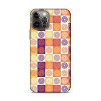 Apple iPhone 12 Pro Uyumlu Kılıf Insomnia (34) Slim Armor Kılıf Daire