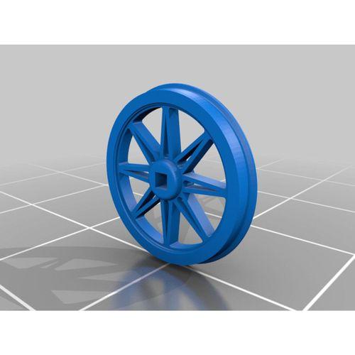 Raylı Araç Tekerlekleri (Bu ürün Sadece Plastik parçadır - Almadan Önce Soru Sorabilirsiniz)