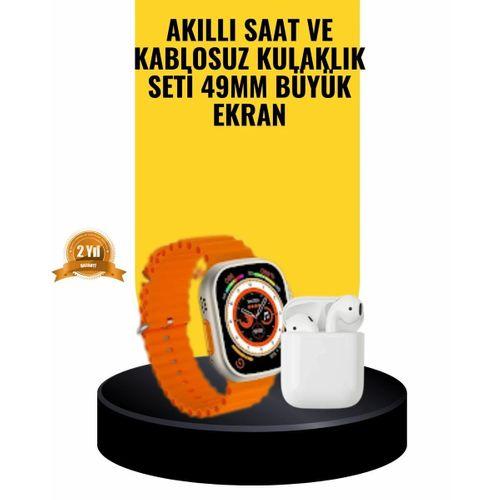 Watch 9 Max Akıllı Saat Sesli Görüşme Özellikli Kulaklık Seti