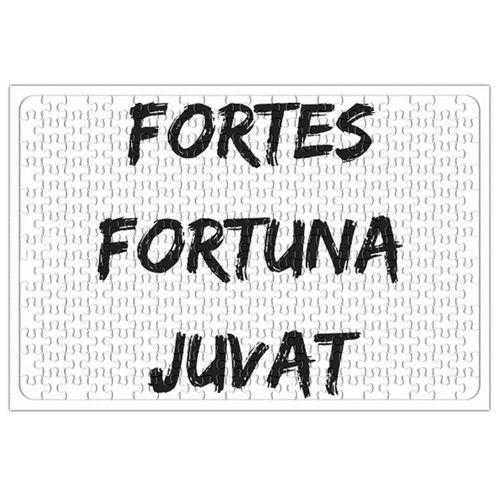 A Sorte Favorece Os Fortes Fortes Fortuna Juvat Puzzle 240 Parça Yapboz