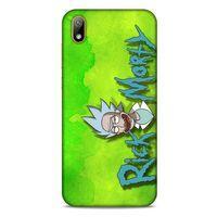 Huawei Y5 2019 Uyumlu Kılıf Rick And Morty (12) Koruyucu Silikon Space Cruiser / Car