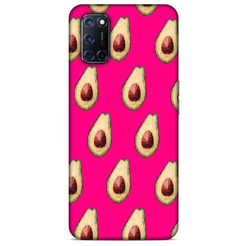 Oppo A52 Uyumlu Kılıf Pembe Delisi (24) Darbe Emici Kılıf Avokado