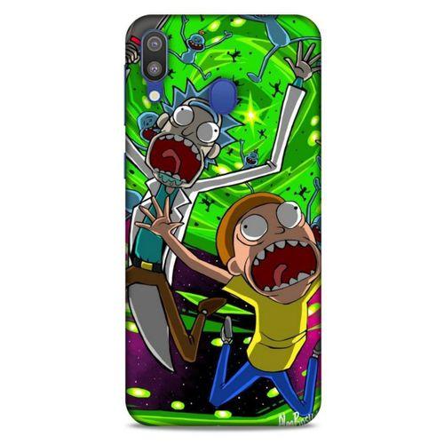 Samsung Galaxy M20 Uyumlu Kılıf Rick And Morty (22) Tam Koruma Kılıfı Nancy