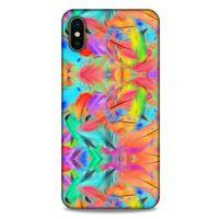 Apple iPhone XS Max Kılıf Desenli Özel Seri Tüyler (32) Soft Silikon Kılıf