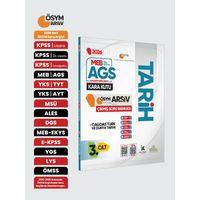 2026 MEB AGS Tarihin Kara Kutusu 3 Cilt ÖSYM Çıkmış Soru Havuzu Bankası Konu Özetli Dijital Çözümlü
