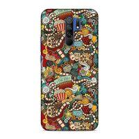 Xiaomi Redmi 9 Kılıf Doodle Yeni Filmler Arka Kapak Silikon Koruma Full Koruyucu