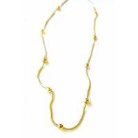 Top Zincir Kolye - Altın