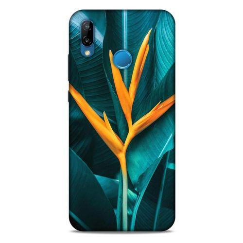 Lopard Huawei P20 Lite Uyumlu Kılıf Bahar (24) Darbe Emici Kılıf Turuncu