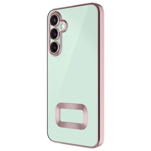 Galaxy A35 Kılıf Kamera Korumalı Logo Gösteren Zore Omega Kapak