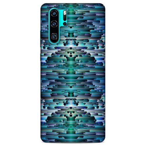 Lopard Huawei P30 Pro Uyumlu Kılıf PiXel (20) Koruyucu Kılıf Mavi