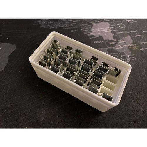 Gridfinity Zımba Tel Tutucu (Bu ürün Sadece Plastik parçadır - Almadan Önce Soru Sorabilirsiniz)