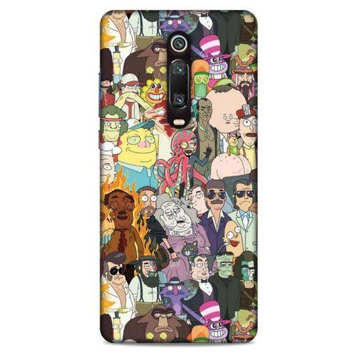Xiaomi Redmi K20 Uyumlu Kılıf Rick And Morty (33) Hybrid Kılıf Killer Rick