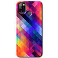 İnfinix Smart 5 Kılıf HD Desen Baskılı Arka Kapak - Multi Oblique