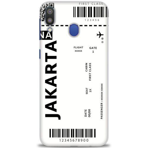 Samsung Galaxy M20 Kılıf HD Baskılı Kılıf - Jakarta + Tam Ekran Koruyucu