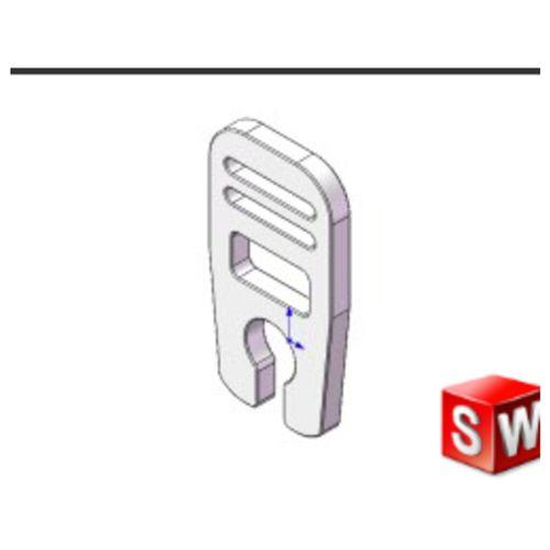 SAB RAW Hava Vida Braketi 3D Baskı (Bu ürün Sadece Plastik parçadır - Almadan Önce Soru Sorabilirsiniz)