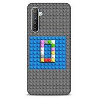 Lopard Oppo Realme XT Uyumlu Kılıf BloX (26) Tpu Silikon Kılıf O Harfi