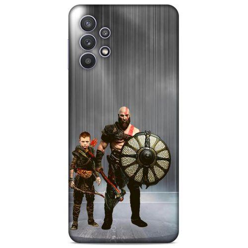 Lopard Samsung Galaxy A32 Uyumlu Kılıf GameX (29) Arka Koruma Kılıfı God War
