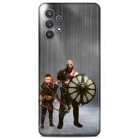 Lopard Samsung Galaxy A32 Uyumlu Kılıf GameX (29) Arka Koruma Kılıfı God War