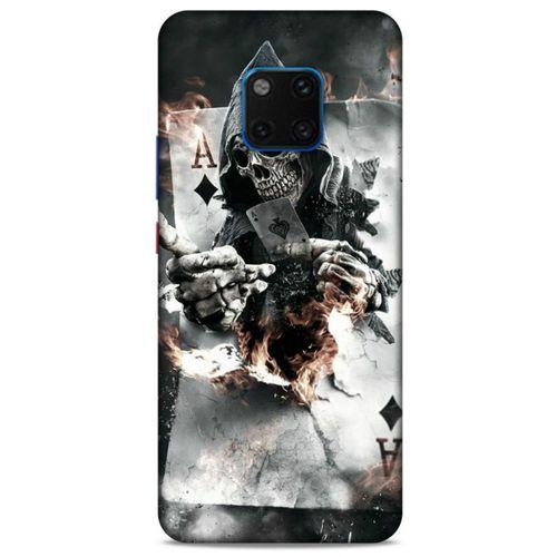 Huawei Mate 20 Pro Uyumlu Kılıf Motorsiklet (22) Tam Koruma Kılıfı İskelet