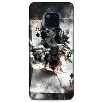 Huawei Mate 20 Pro Uyumlu Kılıf Motorsiklet (22) Tam Koruma Kılıfı İskelet